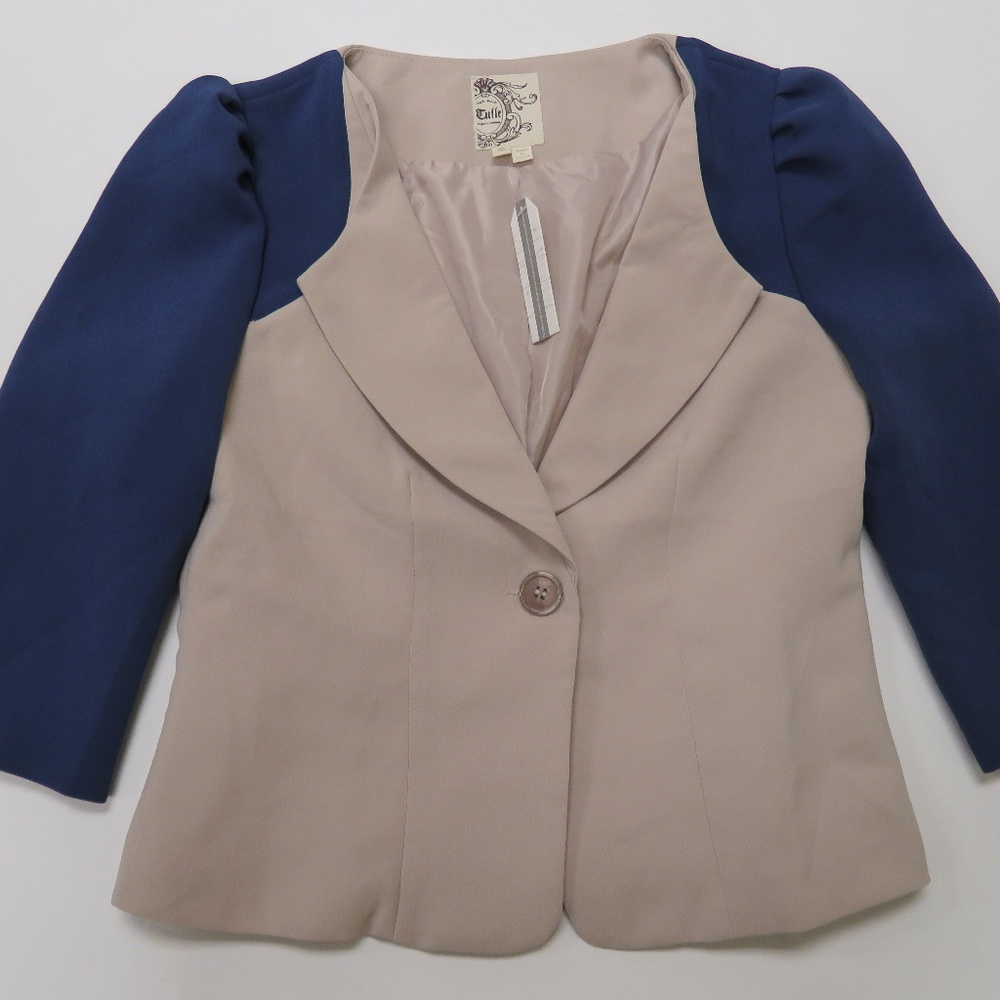 Culle Blazer Small Single Button New Blue Beige — image 6 of 7